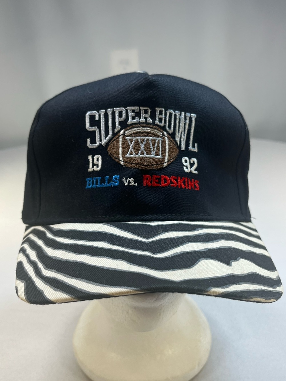 1992 Super Bowl XXVI Buffalo Bills vs Washington Redskins Vintage  Snapback Hat